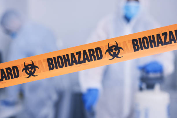 Professional Blood Cleanup technician working in Clintonville, WI
